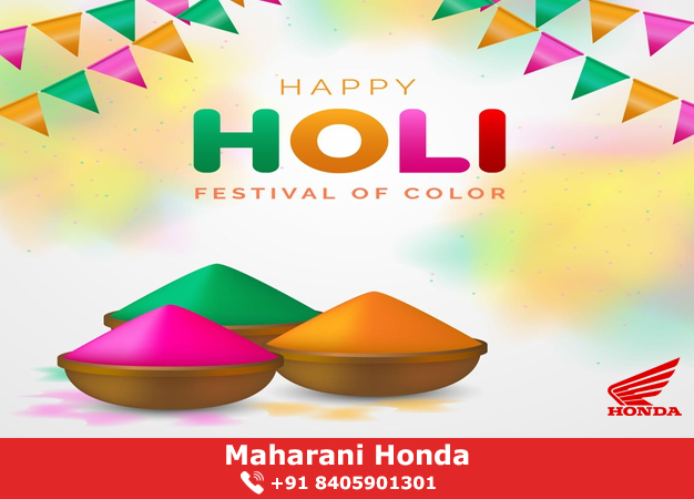 Happy Holi - Maharani Honda